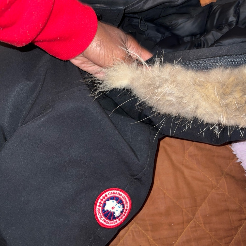 Canada Goose Black Parka Coat